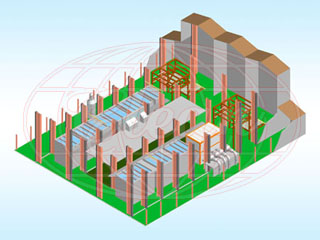 Vertical Anodizing Plant 3D Model